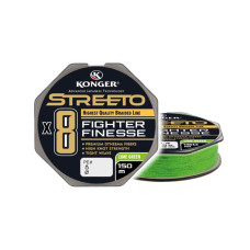 Konger Street Fighter Finesse Textilfonal Lime Green 150m 0.03mm