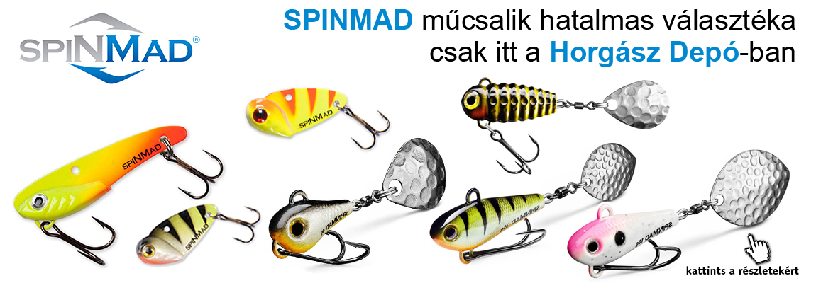 SPINMAD termékek hatalmas választéka most raktáron
