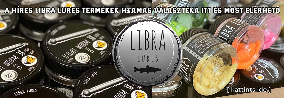 LIbra Lures termékek hatalmas valasztéka 