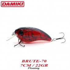 Damiki Brute-70 Wobbler 7cm-22gr felúszó