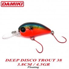 Damiki Disco Deep Trout-38 Wobbler 3.8cm-4.5gr felúszó