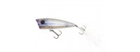 Damiki D-POP70 Wobbler 7cm-10gr Ghost Smog felszíni