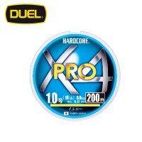 Duel Fonott Zsinór Hardcore X4 PRO 200m Sárga-H3869-Y200