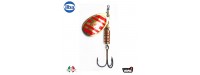 Ilba Tondo Gold/Red Zebra körforgó villantó 7gr