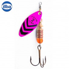 Ilba Lungo Pink Fluo/Black körforgó villantó 3gr