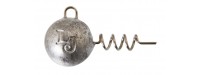 Lucky John Corkscrew Round Ball Jighead-008