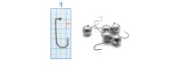 Meito Bila MicroJig Horog 1 – 10gr-5db/csomag