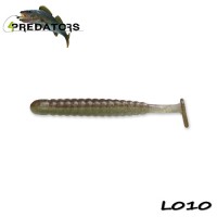 4Predators Worm Shad 8cm L010 - (6db/cs)