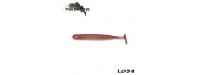 4Predators Worm Shad 8cm L038 - (6db/cs)