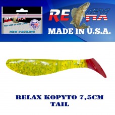 Relax Kopyto 7.5cm Tail-(10db/cs)