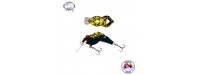 Vidra Lures Frog 4cm 5gr Sinking BKF wobbler