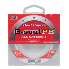 YGK RS G-Soul PE Fonott Zsinór -150m-YGK-D601-Ø0.6