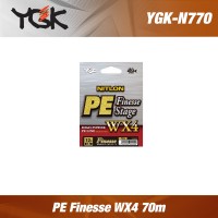 YGK NITLON PE FINESSE STAGE WX4 Zsinór 70m #12LB