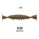 LIBRA MULTI LARVA 5x25mm Cheese Gumicsali 25db/cs