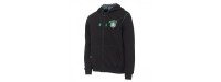 Madcat Badge Logo Zip Black Caviar kapucnis felső M
