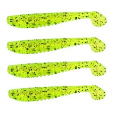 NEVIS VINTAGE IMPULSE SHAD FLUOZÖLD-FLITTER