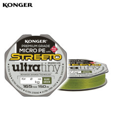 Konger Textile Streeto Ultra Tiny Olive Green fonal 150m 0.03mm